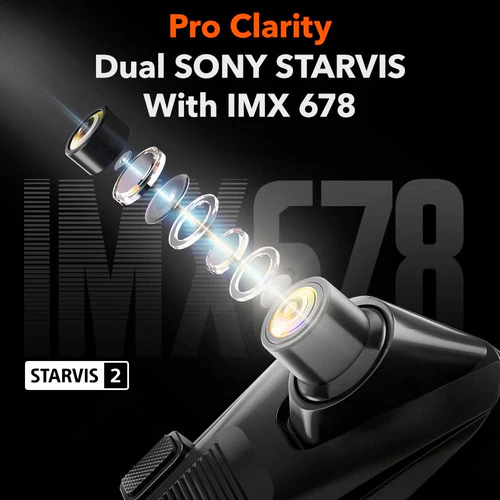 WOLFBOX G900Pro 12MP Smart Rear View Mirror Dash Cam with WiFi and Touch Screen - Image 2